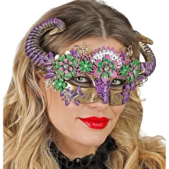 Blomster Vær Halvmaske
