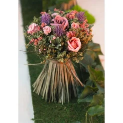 Blomsterbukett Rosa Mix
