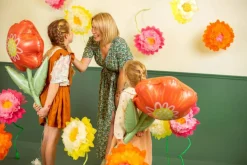 Blomsterpynt Kreppapir