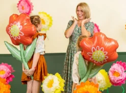 Blomsterpynt Kreppapir