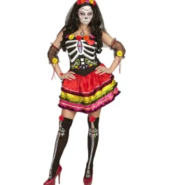 Blomstrende Day of the Dead Kostyme