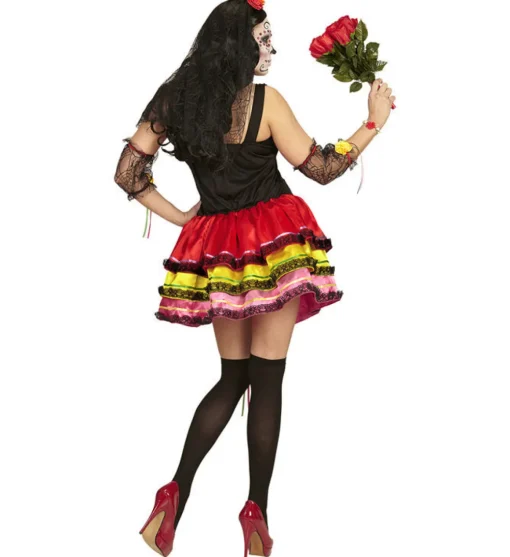 Blomstrende Day of the Dead Kostyme