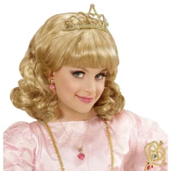 Blond Prinsesse Barneparykk