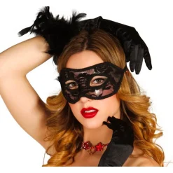 Blonde Øyemaske Svart