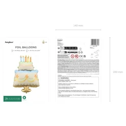Bløtkake Folieballong