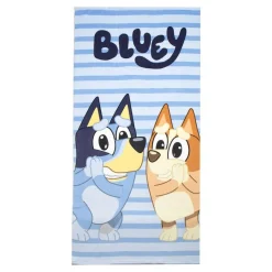 Bluey® & Bingo Stripete Håndkle