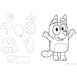 Bluey® An Adventure Puslespill