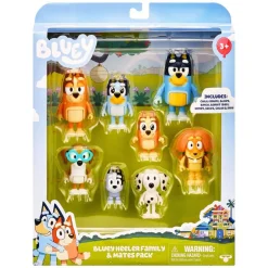 Bluey® Familie & Venner Lekefigurer