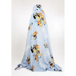 Bluey® Håndkleponcho Lyseblå