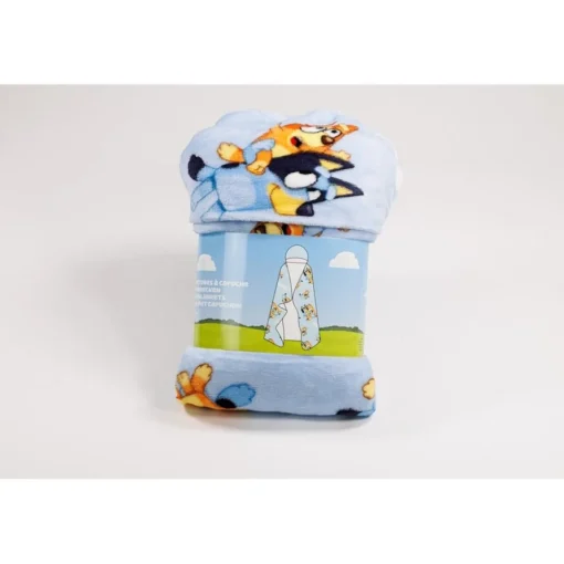 Bluey® Håndkleponcho Lyseblå