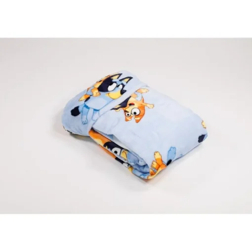 Bluey® Håndkleponcho Lyseblå