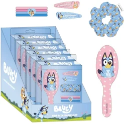 Bluey® Hårtilbehørssett Lyseblå og Lyserosa