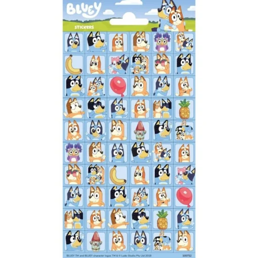 Bluey® Klistremerker