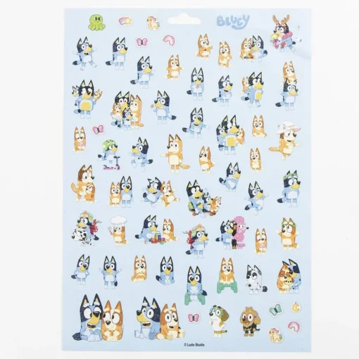 Bluey® Klistremerkesett