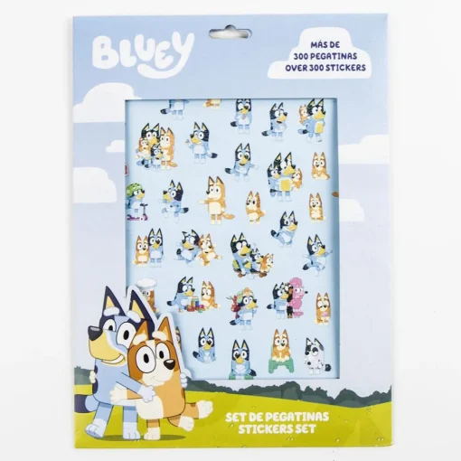 Bluey® Klistremerkesett