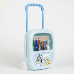 Bluey® Koffert Med Tegnesett