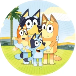 Bluey® Middagstallerkener
