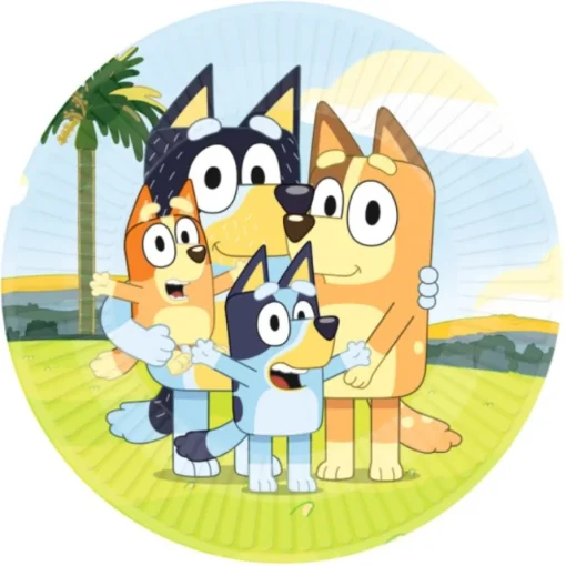 Bluey® Middagstallerkener