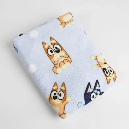 Bluey® Poncho Håndkle Lyseblå