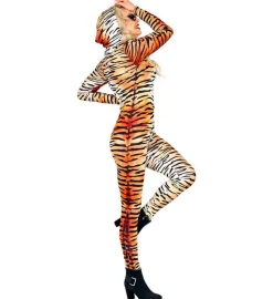 Bodysuit Tiger Kostyme