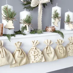 Bomullspose Adventskalender