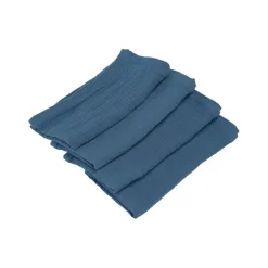 Bomullsservietter Denimblå
