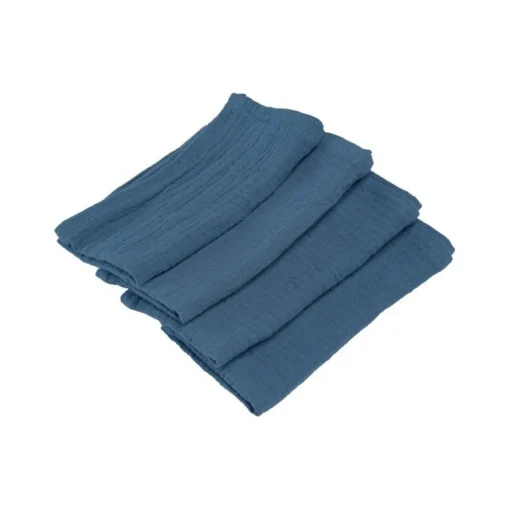 Bomullsservietter Denimblå