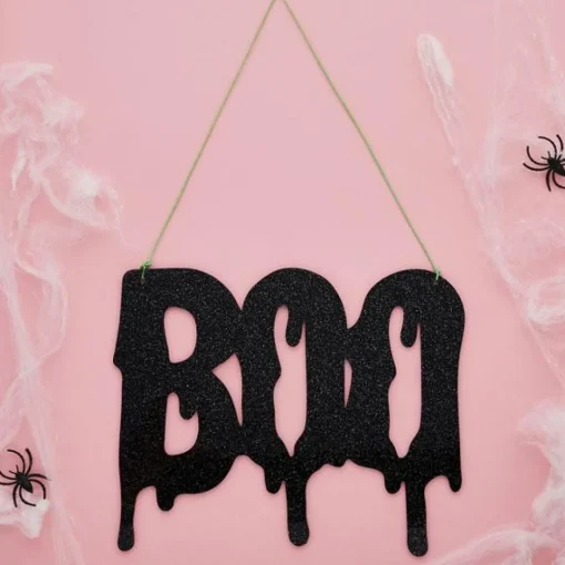 Boo Halloween Skilt