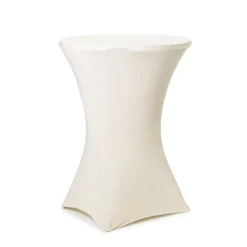 Bord Overtrekk Cappuccino Hvit