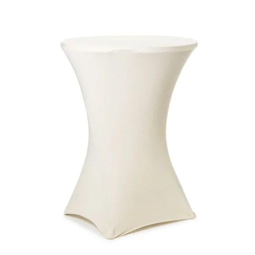 Bord Overtrekk Cappuccino Hvit
