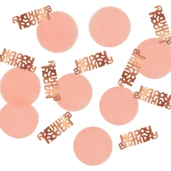 Bordkonfetti Happy Birthday Lush Blush