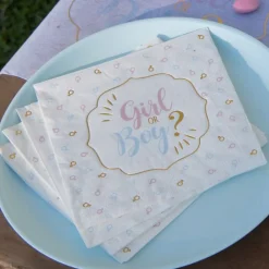 Boy Or Girl Servietter