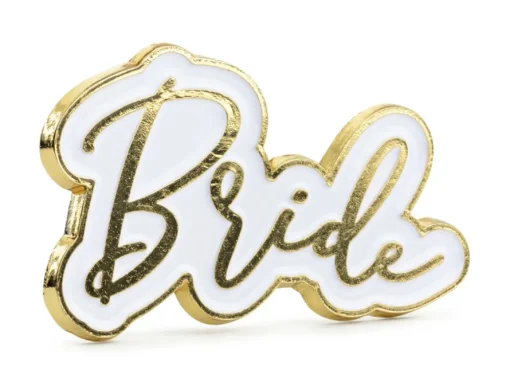 Bride Brosje Gull