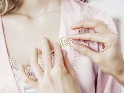 Bride Brosje Gull