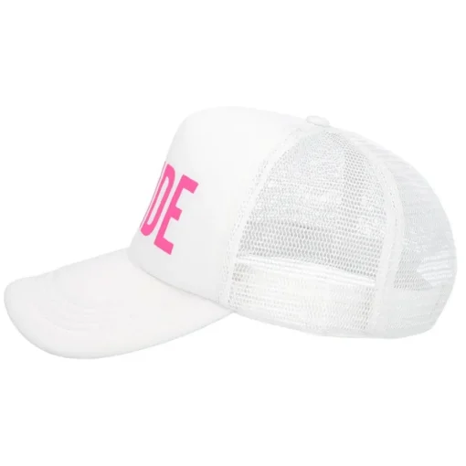 Bride Caps Hvit og Rosa