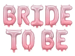 Bride To Be Folieballong Lyserosa