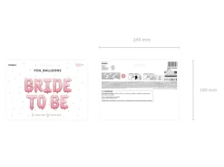 Bride To Be Folieballong Lyserosa