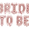 Bride To Be Folieballonger Gullrosa