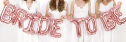 Bride To Be Folieballonger Gullrosa