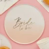 Bride To Be Papptallerkener