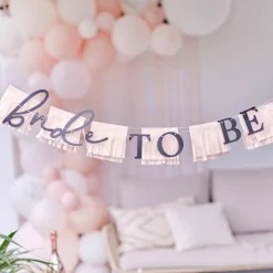 Bride To Be Svart og Lyserosa
