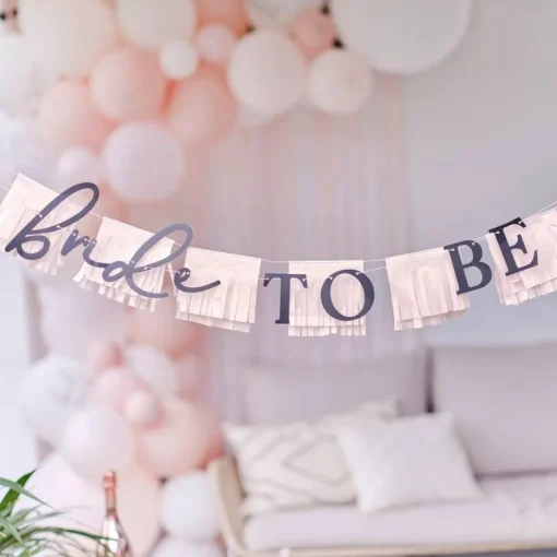 Bride To Be Svart og Lyserosa