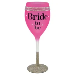 Bride To Be Vinglass Rosa