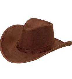 Brun cowboyhatt