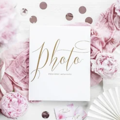 Bryllup Fotoalbum Hvit