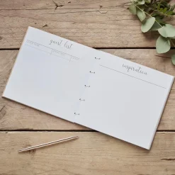 Bryllup Planleggingsbok av Treverk