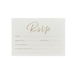 Bryllup RSVP Kort