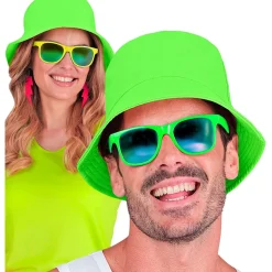 Bøttehatt Neongrønn