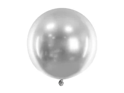 Bubble Krom Ballong Sølv