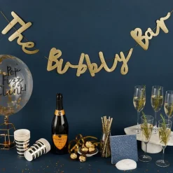 Bubbly Bar Bokstavgirlander